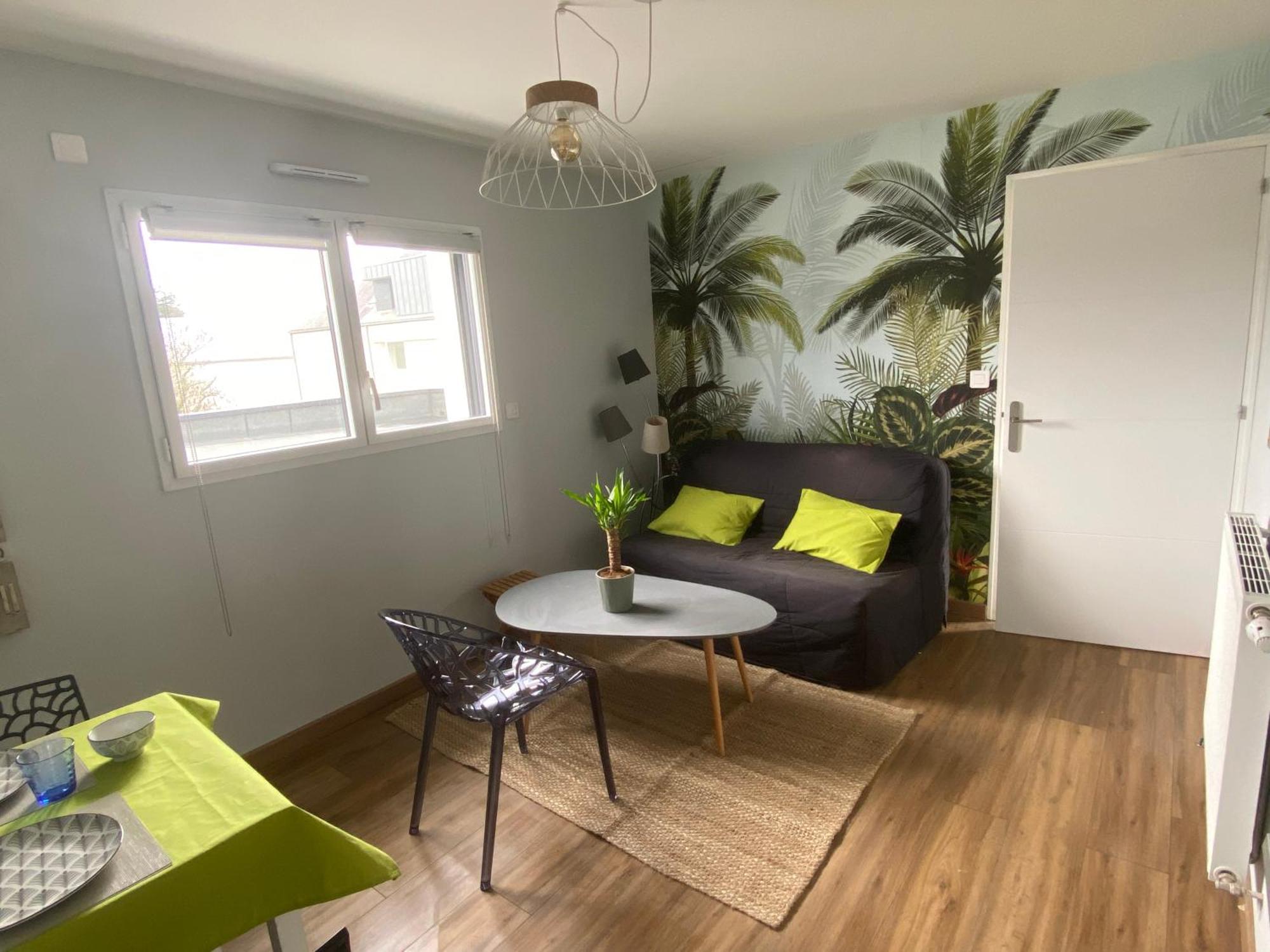 Apartment 2 3 Personnes Acces Jardin 15 Min De La *